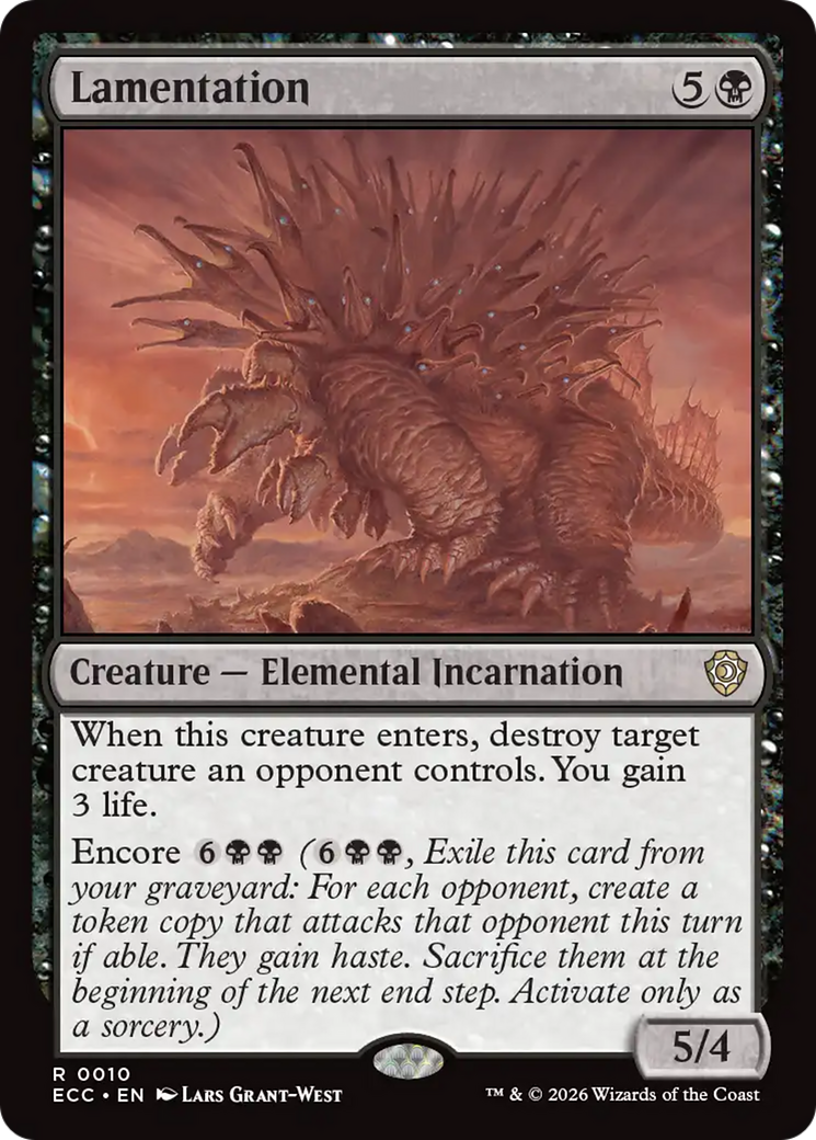 Lamentation [Lorwyn Eclipsed Commander] | Odin's Place