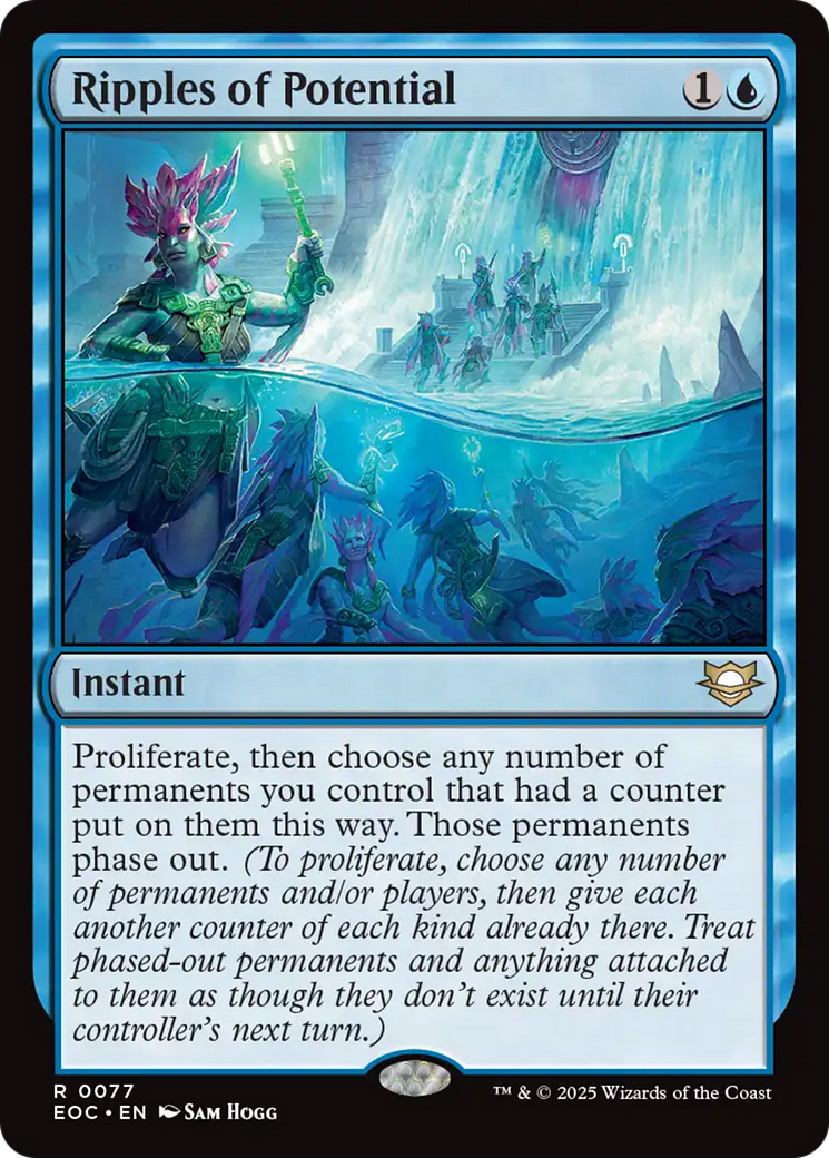 Ripples of Potential [Edge of Eternities Commander] | Dragon's Lair Comics and Fantasy Houston TX