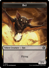 Bat // Plot Double-Sided Token [Outlaws of Thunder Junction: The Big Score Tokens] | Dragon's Lair Comics and Fantasy Houston TX