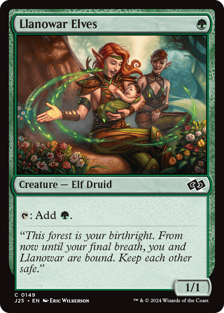 Llanowar Elves [Foundations Jumpstart] | Dragon's Lair Comics and Fantasy Houston TX