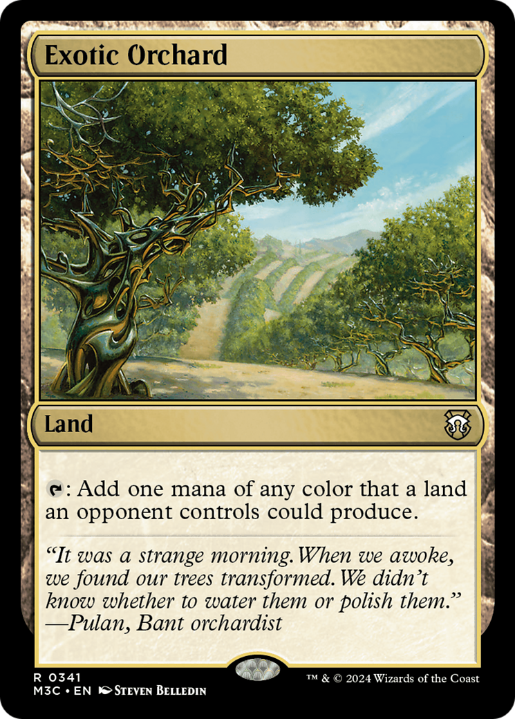 Exotic Orchard (Ripple Foil) [Modern Horizons 3 Commander] | Dragon's Lair Comics and Fantasy Houston TX