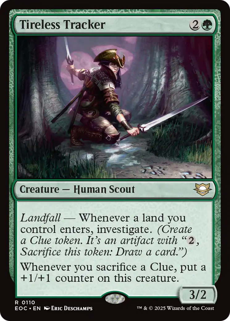 Tireless Tracker [Edge of Eternities Commander] | Dragon's Lair Comics and Fantasy Houston TX