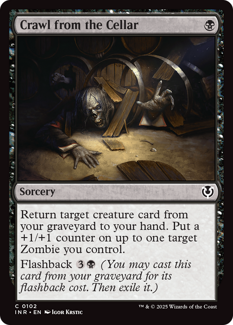 Crawl from the Cellar [Innistrad Remastered] | Dragon's Lair Comics and Fantasy Houston TX