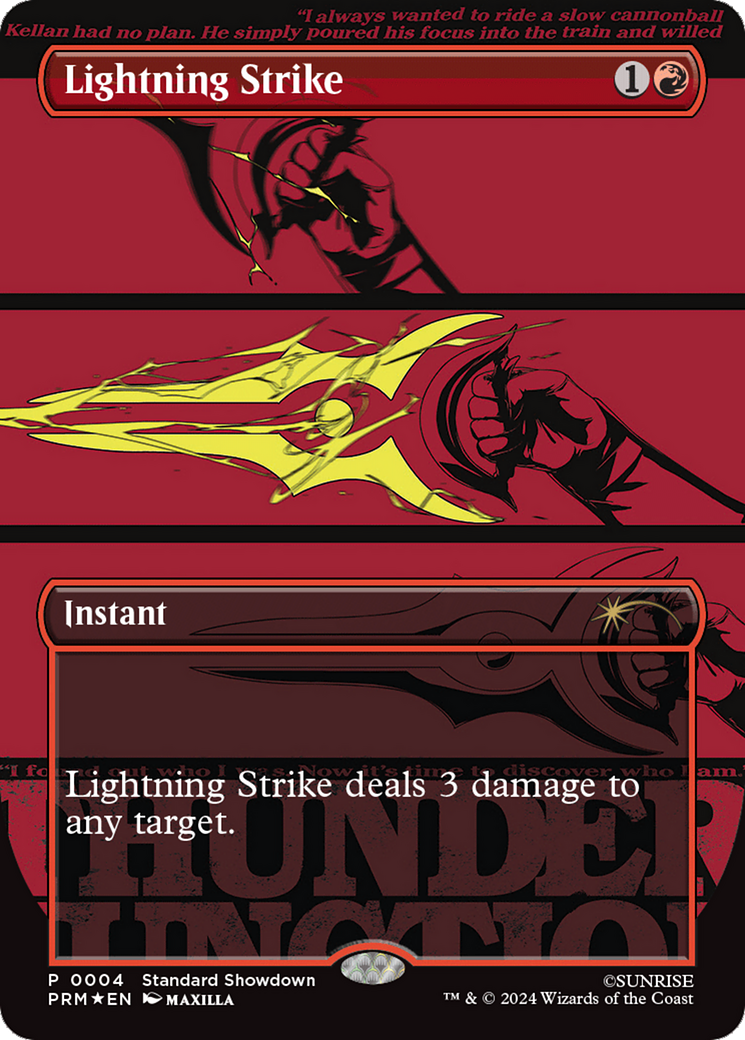 Lightning Strike [Standard Showdown Promos] | Dragon's Lair Comics and Fantasy Houston TX
