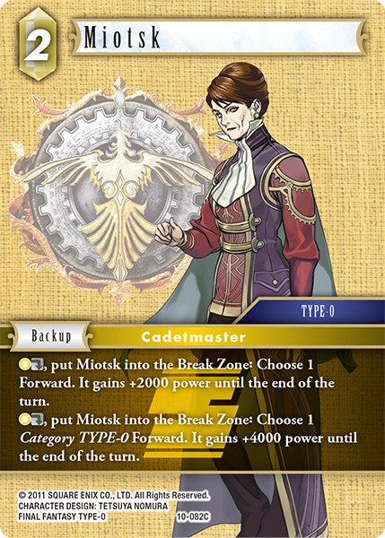 Miotsk [Opus X] | Odin's Place