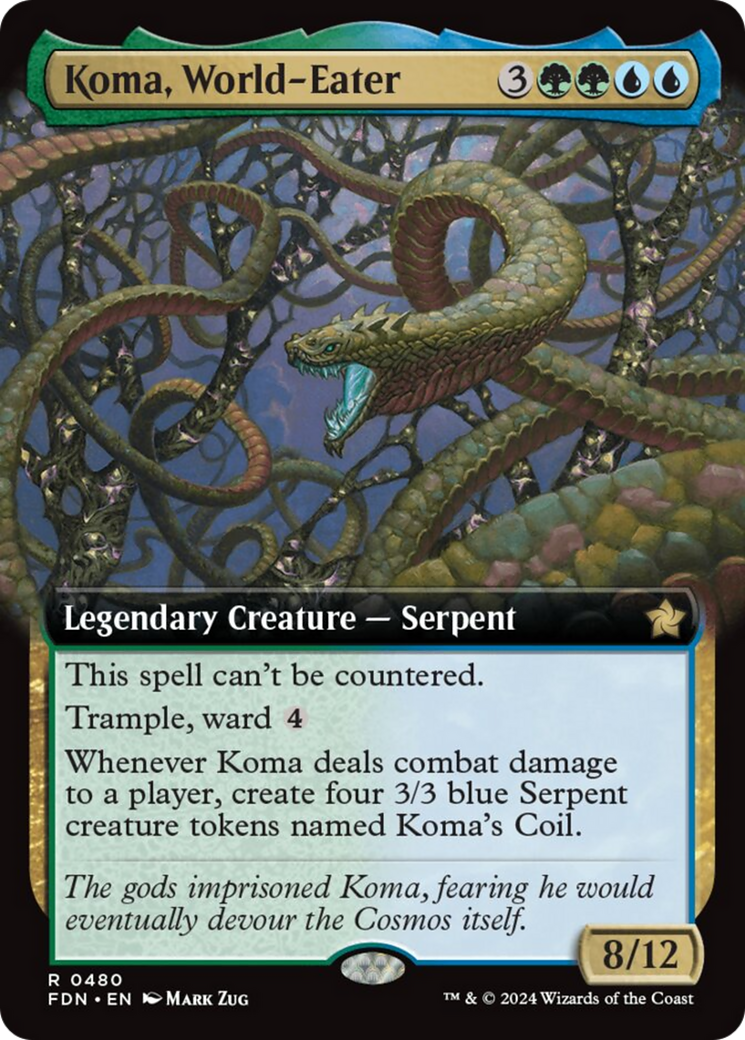 Koma, World-Eater (Extended Art) [Foundations] | Dragon's Lair Comics and Fantasy Houston TX