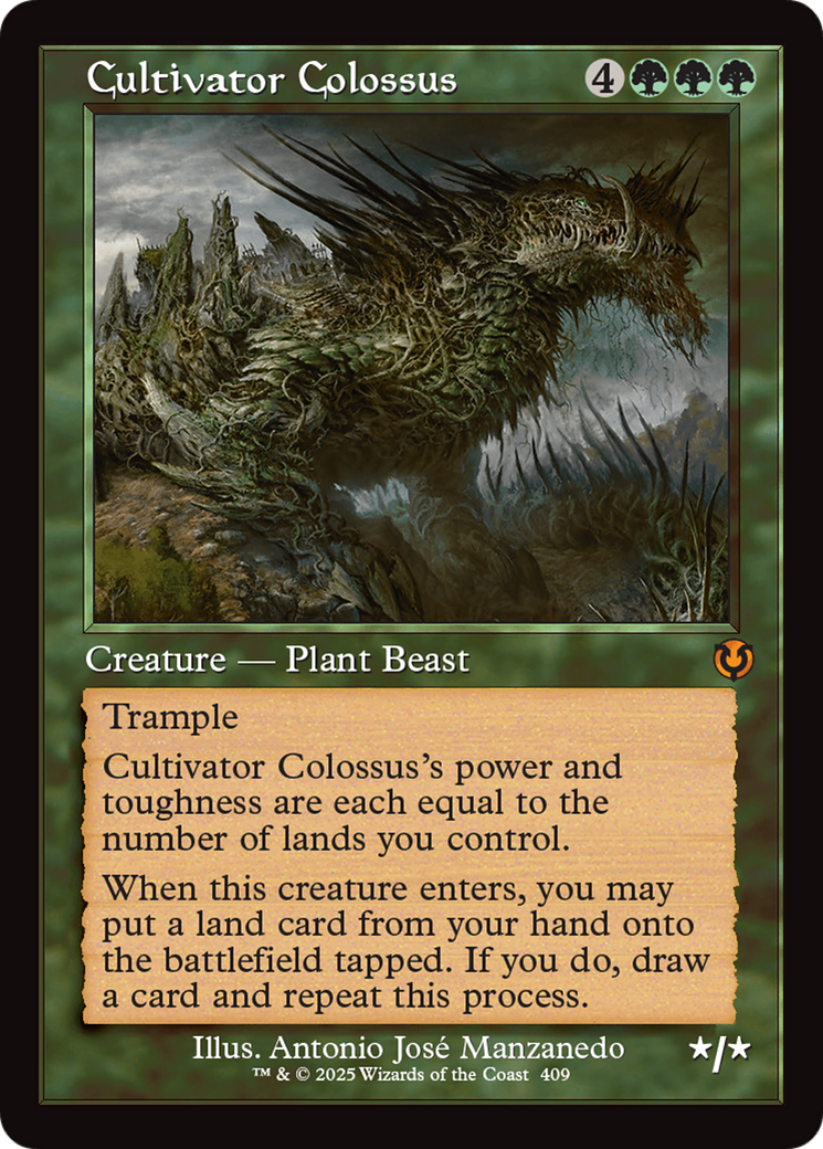 Cultivator Colossus (Retro Frame) [Innistrad Remastered] | Dragon's Lair Comics and Fantasy Houston TX