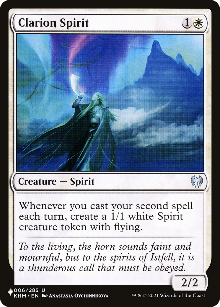 Clarion Spirit [The List] | Dragon's Lair Comics and Fantasy Houston TX