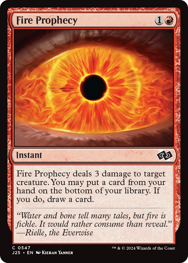 Fire Prophecy [Foundations Jumpstart] | Dragon's Lair Comics and Fantasy Houston TX