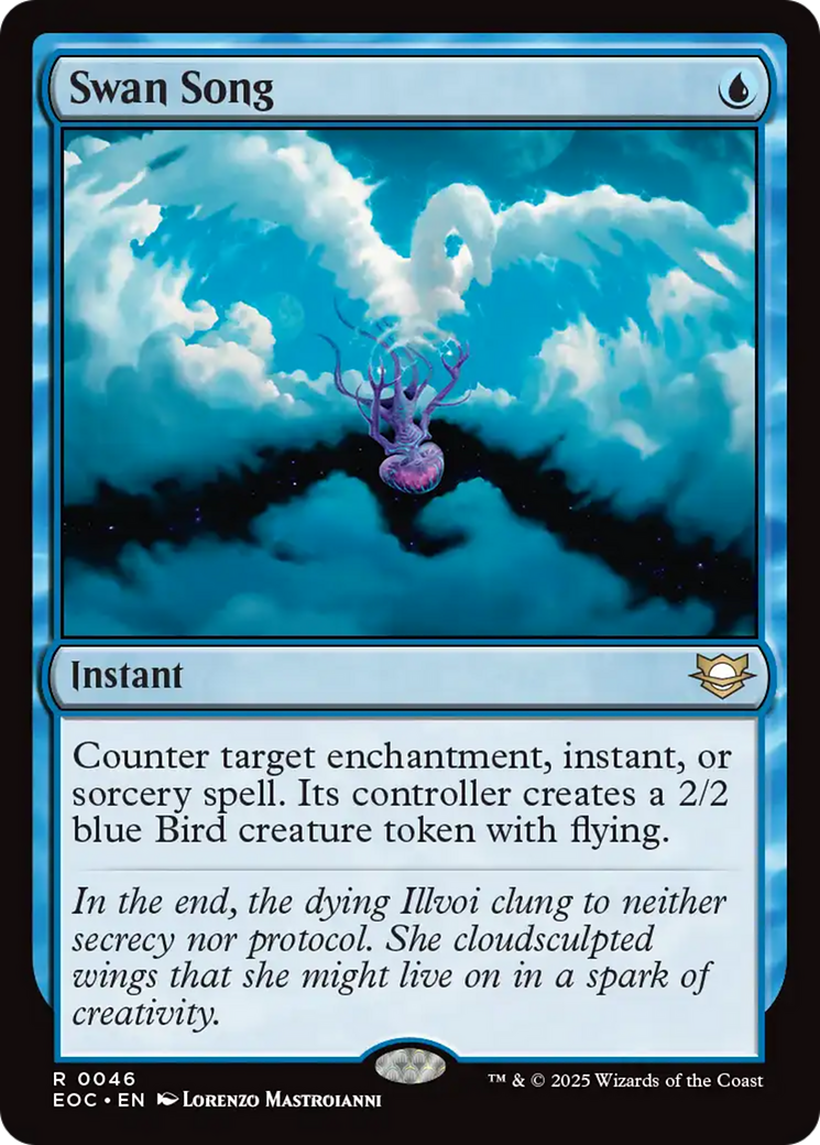 Swan Song [Edge of Eternities Commander] | Dragon's Lair Comics and Fantasy Houston TX