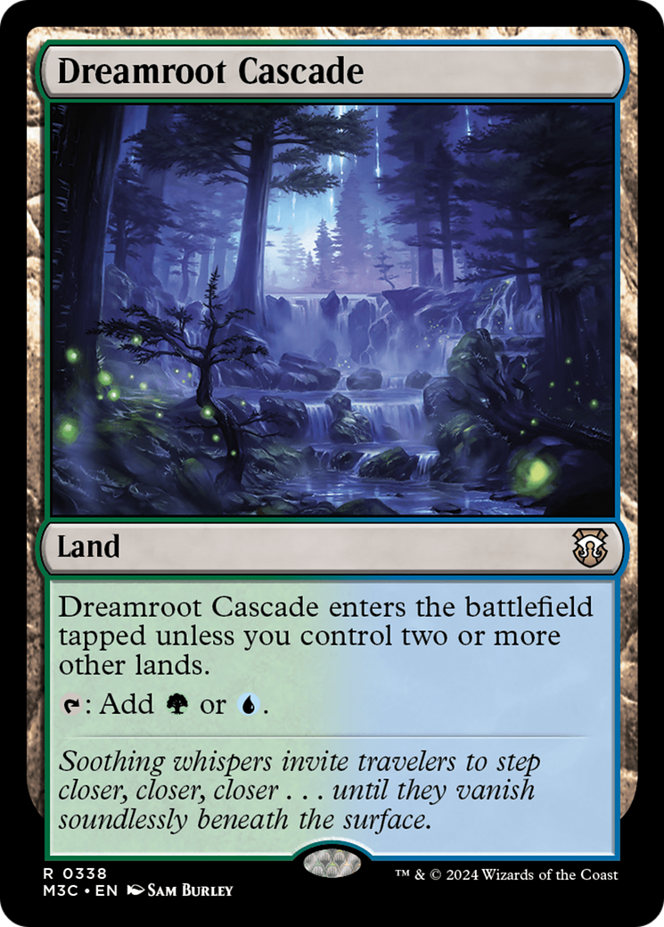 Dreamroot Cascade (Ripple Foil) [Modern Horizons 3 Commander] | Dragon's Lair Comics and Fantasy Houston TX