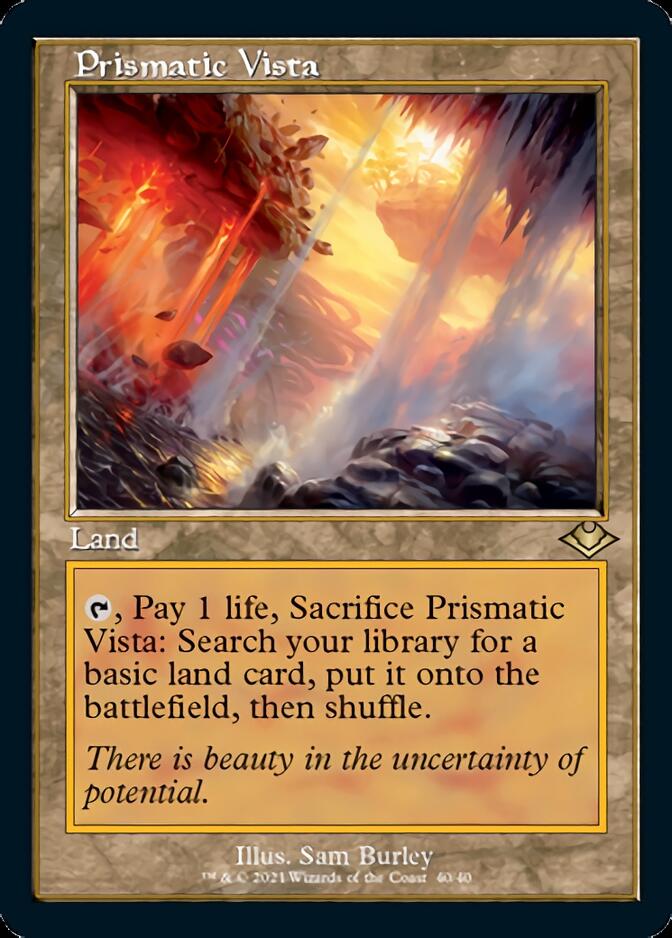 Prismatic Vista (Retro) [Modern Horizons] | Dragon's Lair Comics and Fantasy Houston TX