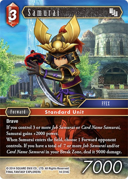 Samurai [Opus XIV: Crystal Abyss] | Odin's Place