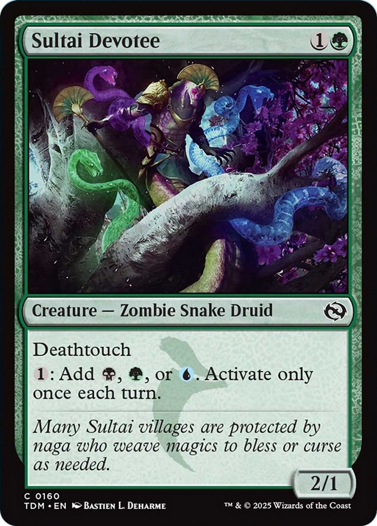 Sultai Devotee [Tarkir: Dragonstorm] | Dragon's Lair Comics and Fantasy Houston TX