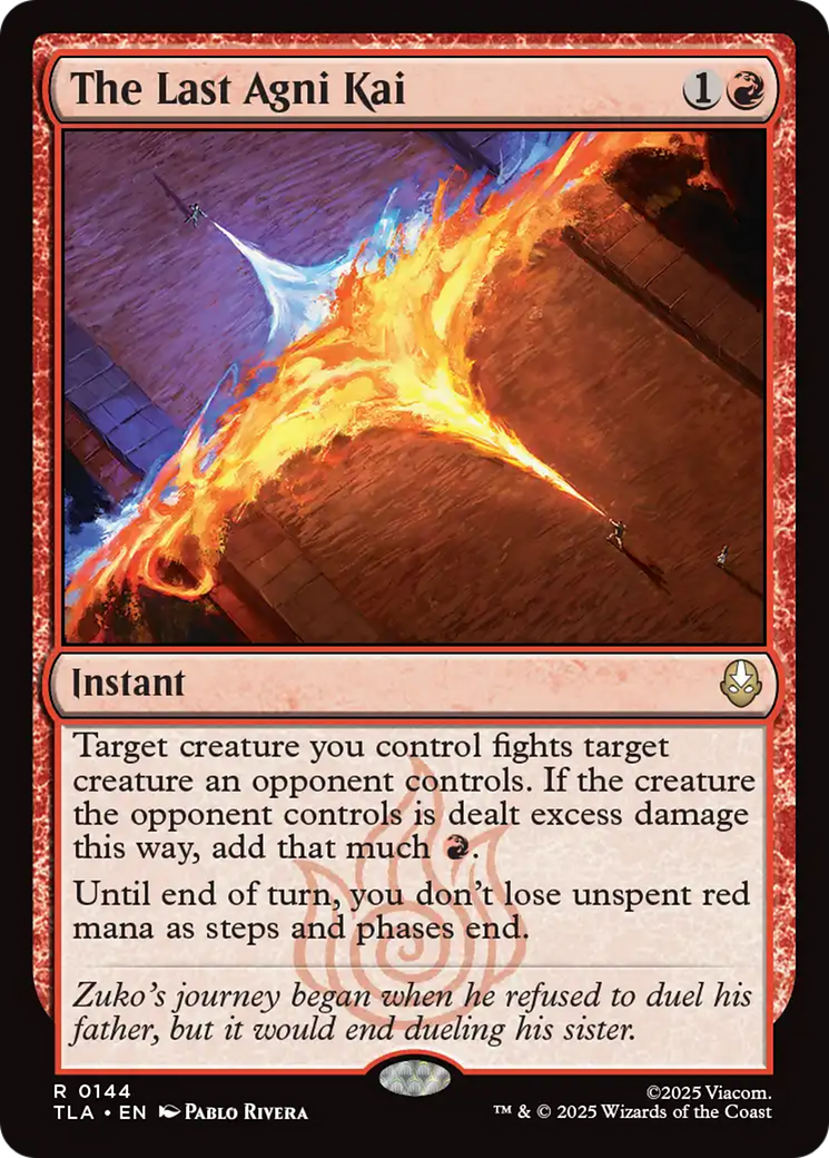 The Last Agni Kai [Avatar: The Last Airbender] | Dragon's Lair Comics and Fantasy Houston TX