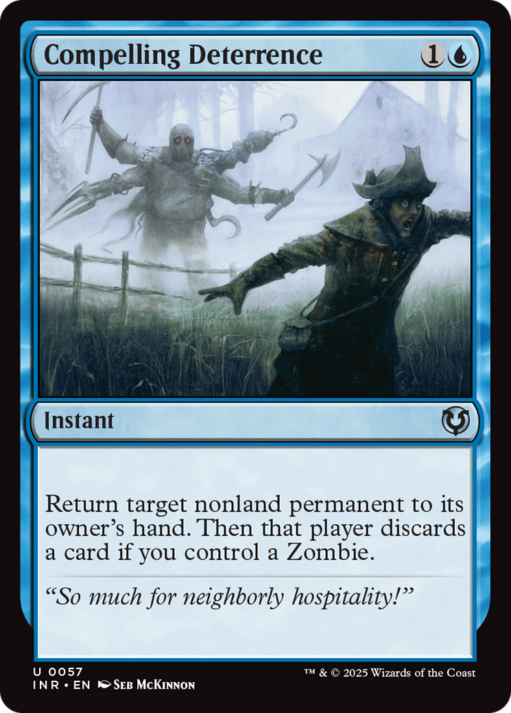 Compelling Deterrence [Innistrad Remastered] | Dragon's Lair Comics and Fantasy Houston TX