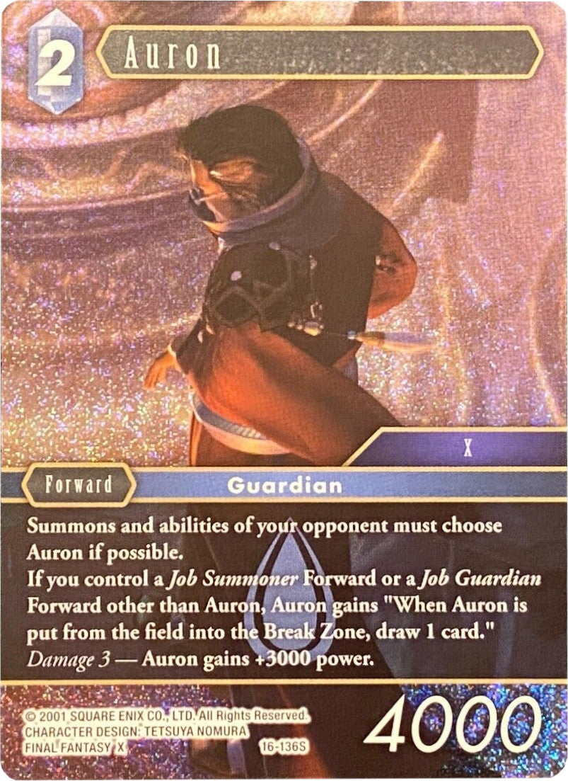 Auron (December 2022) [Promo Cards] | Dragon's Lair Comics and Fantasy Houston TX