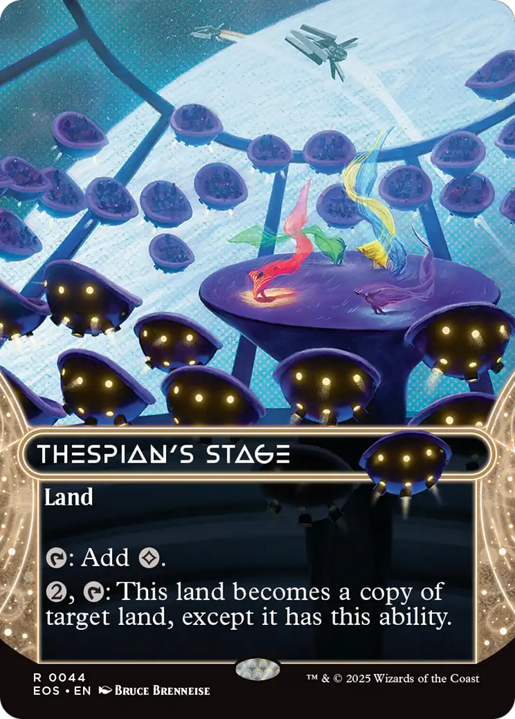Thespian's Stage (0044) (Borderless) [Edge of Eternities: Stellar Sights] | Odin's Place