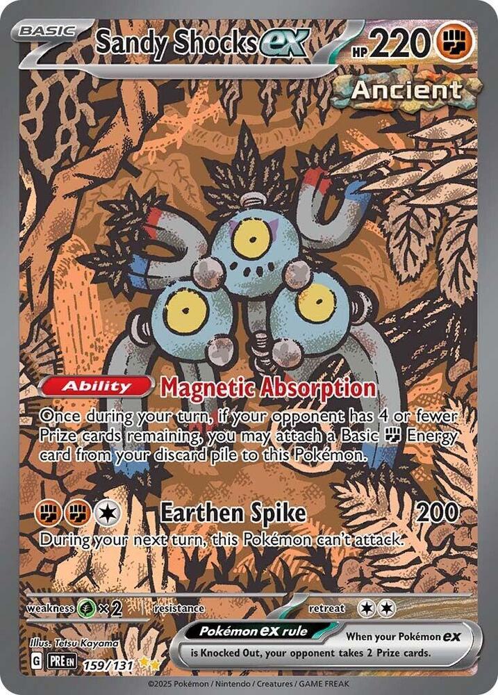 Sandy Shocks ex (159/131) [Scarlet & Violet: Prismatic Evolutions] | Dragon's Lair Comics and Fantasy Houston TX