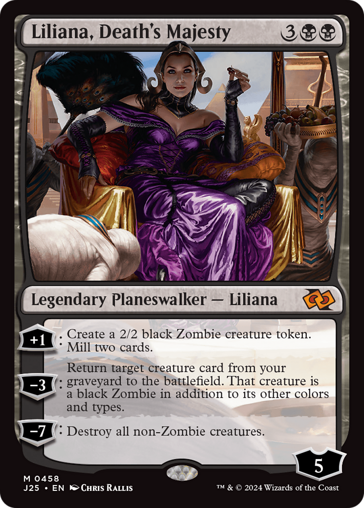 Liliana, Death's Majesty [Foundations Jumpstart] | Dragon's Lair Comics and Fantasy Houston TX