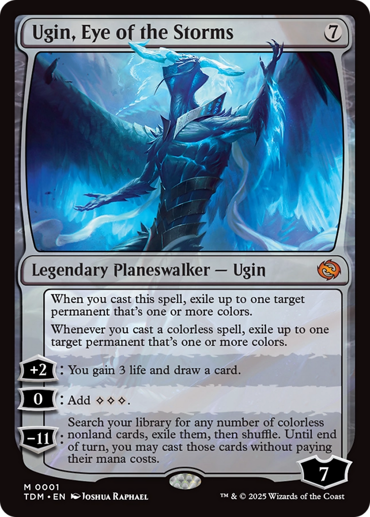 Ugin, Eye of the Storms [Tarkir: Dragonstorm] | Dragon's Lair Comics and Fantasy Houston TX