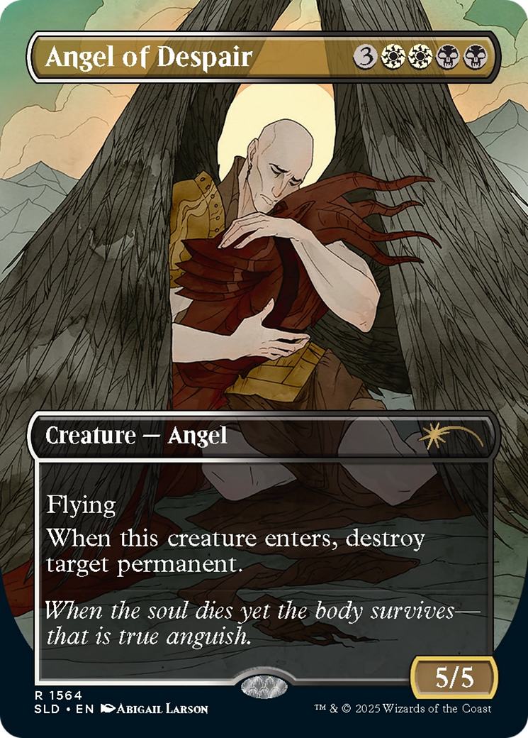 Angel of Despair (Rainbow Foil) [Secret Lair Drop Series] | Dragon's Lair Comics and Fantasy Houston TX