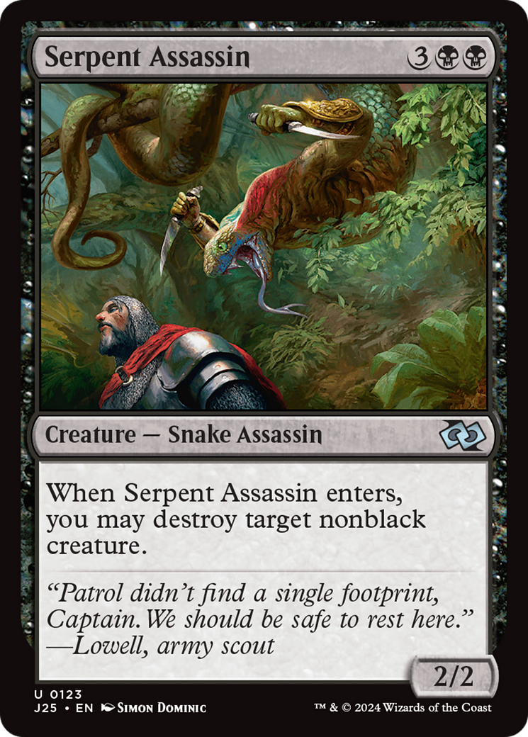 Serpent Assassin [Foundations Jumpstart] | Dragon's Lair Comics and Fantasy Houston TX