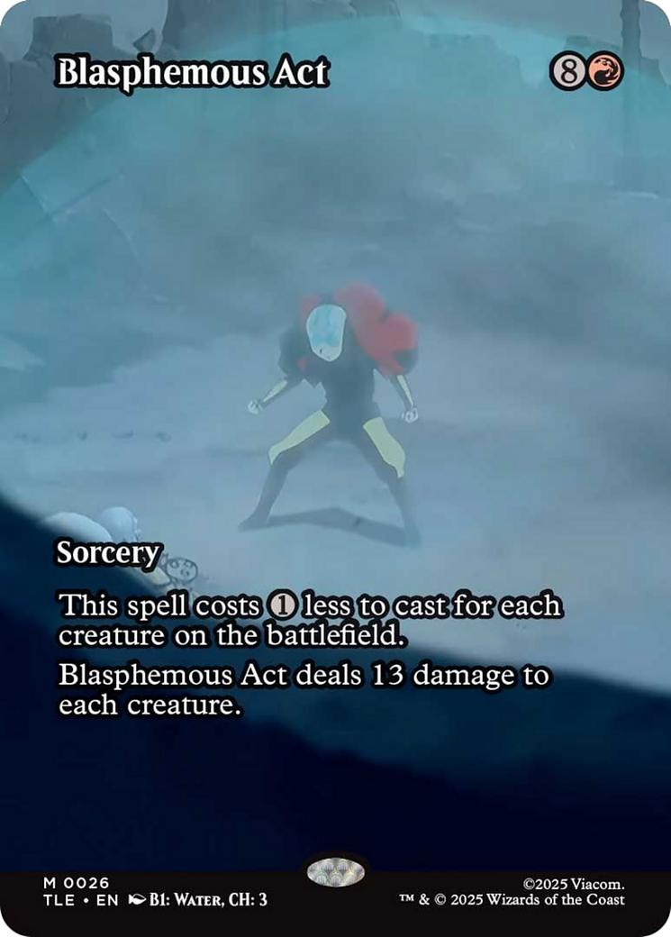 Blasphemous Act (Borderless) [Avatar: The Last Airbender: Eternal-Legal] | Dragon's Lair Comics and Fantasy Houston TX