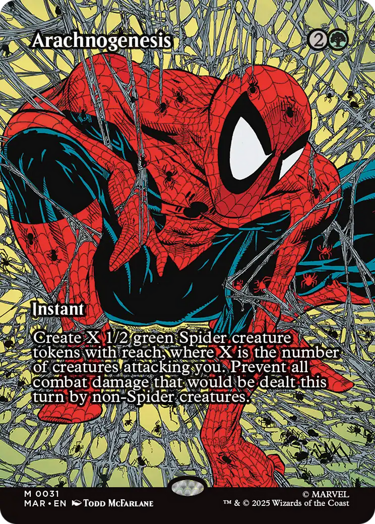 Arachnogenesis (Borderless) [Marvel's Spider-Man: Eternal-Legal] | Dragon's Lair Comics and Fantasy Houston TX