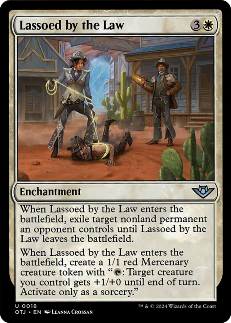 Lassoed by the Law [Outlaws of Thunder Junction] | Dragon's Lair Comics and Fantasy Houston TX