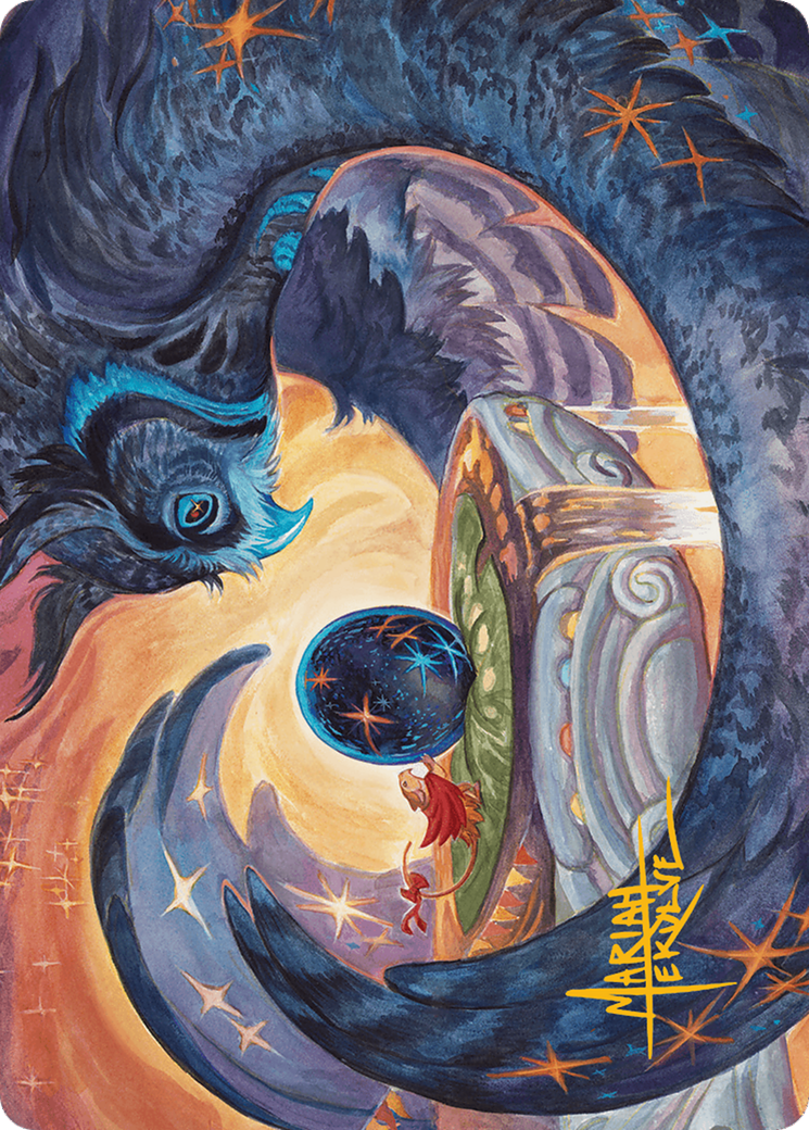 Dawn's Truce Art Card (Gold-Stamped Signature) [Bloomburrow Art Series] | Dragon's Lair Comics and Fantasy Houston TX