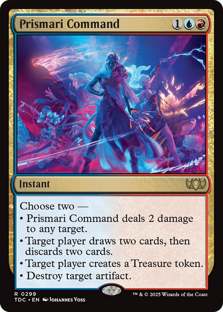 Prismari Command [Tarkir: Dragonstorm Commander] | Dragon's Lair Comics and Fantasy Houston TX