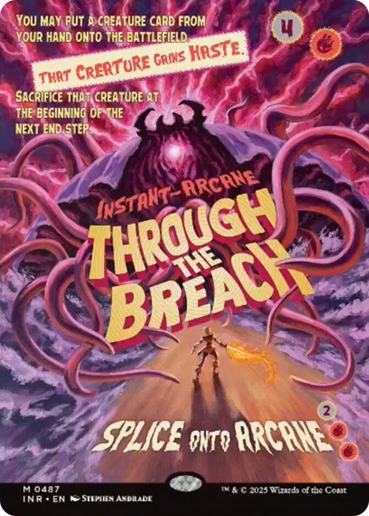 Through the Breach (Showcase) [Innistrad Remastered] | Dragon's Lair Comics and Fantasy Houston TX