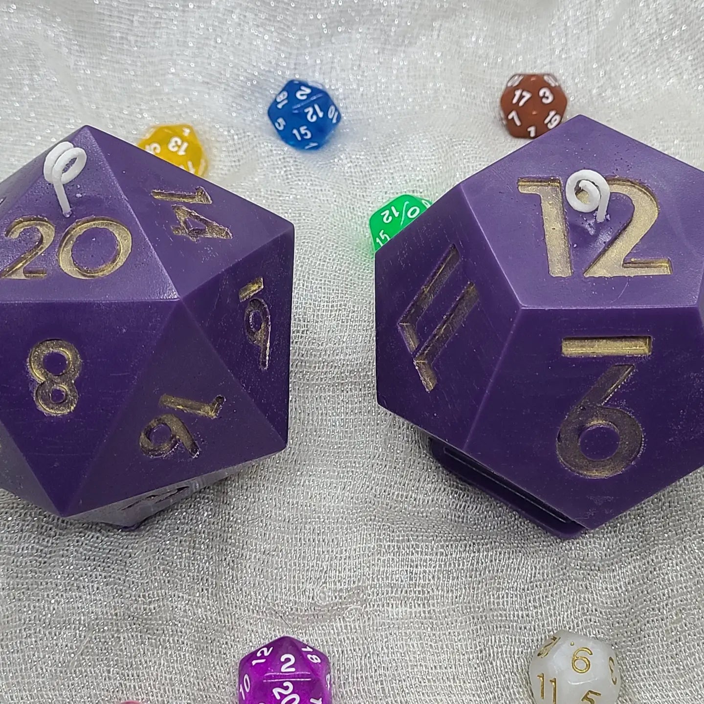 Melmade Scents Large d20 Candles | Dragon's Lair Comics and Fantasy Houston TX