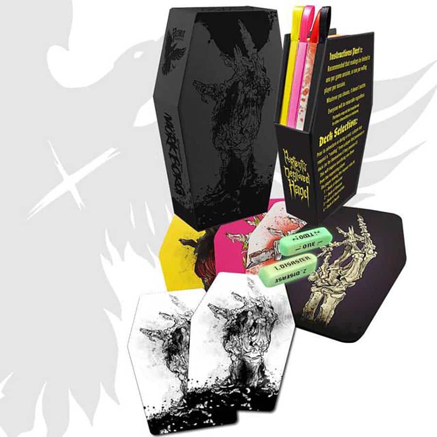 Mork Borg RPG: Portents of the Degloved Hand (Omen Sacrifice Deck) (Limited Edition) | Dragon's Lair Comics and Fantasy Houston TX