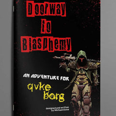 QVKE BORG: Doorway to Blasphemy (MORK BORG Compatible) | Dragon's Lair Comics and Fantasy Houston TX