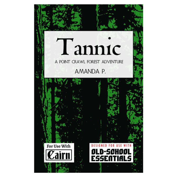 Old-School Essentials and Cairn: Tannic Forest Adventure | Dragon's Lair Comics and Fantasy Houston TX