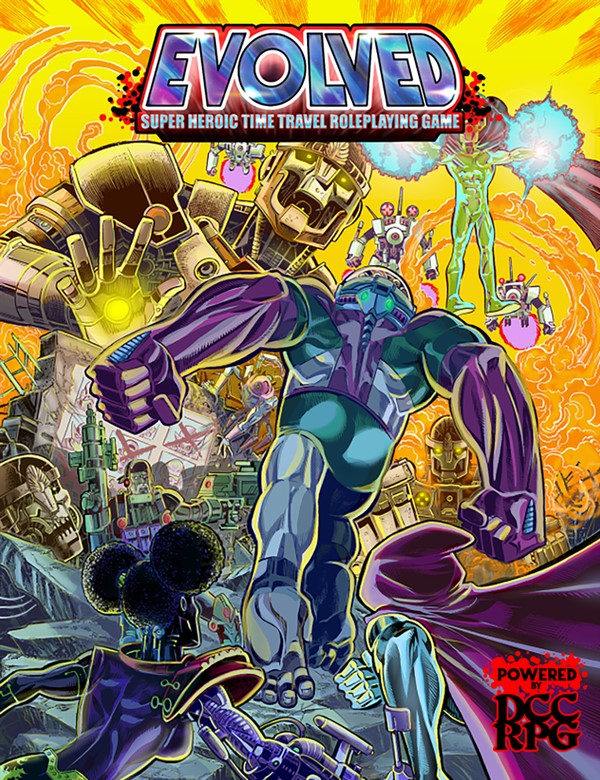 Evolved - Super Heroic Time Travel Roleplaying Game (DCC) | Dragon's Lair Comics and Fantasy Houston TX