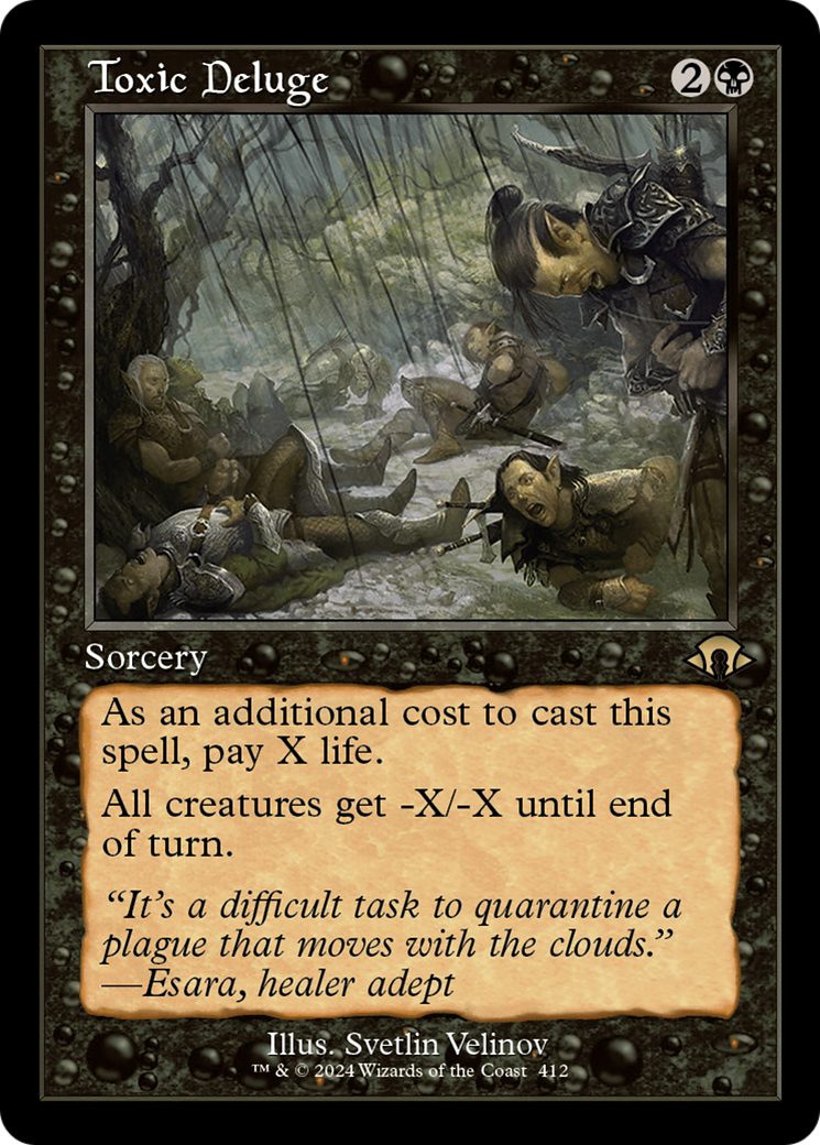 Toxic Deluge (Retro) [Modern Horizons 3] | Dragon's Lair Comics and Fantasy Houston TX