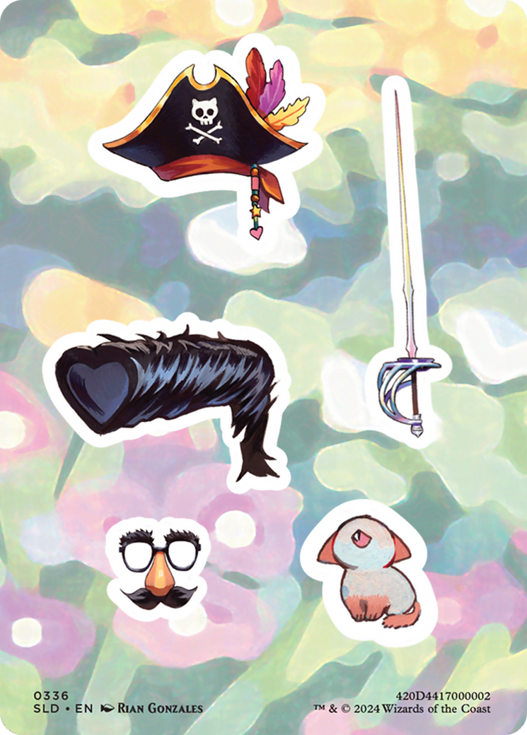 Sticker Sheet (0336) [Secret Lair Drop Series] | Dragon's Lair Comics and Fantasy Houston TX
