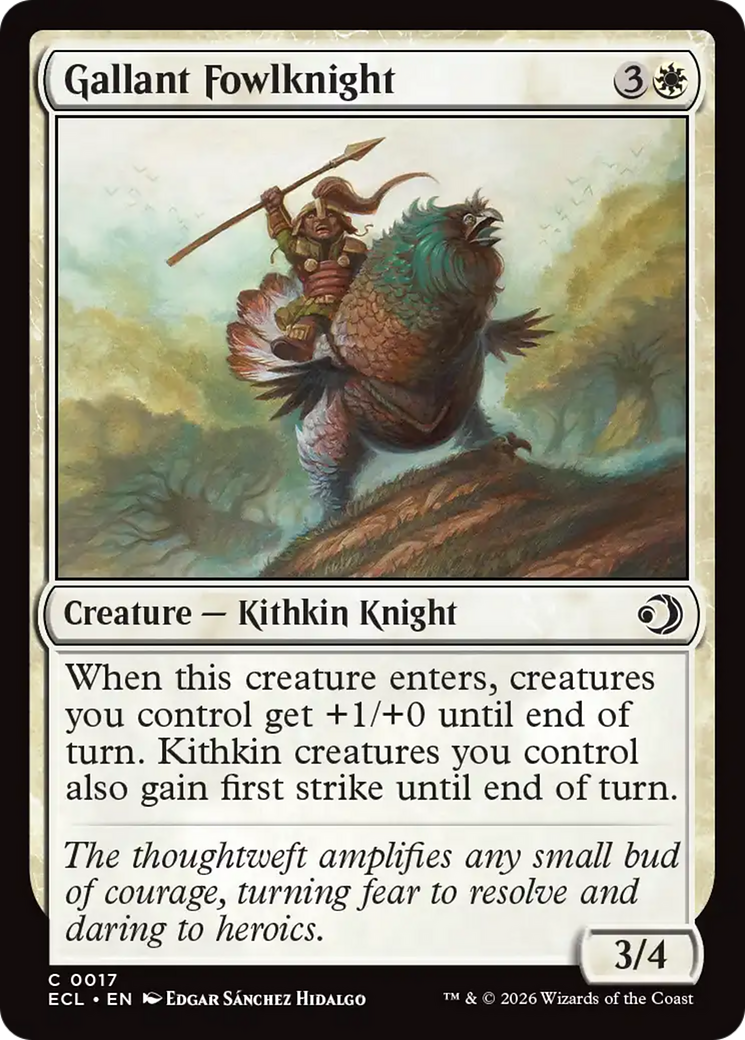 Gallant Fowlknight [Lorwyn Eclipsed] | Odin's Place