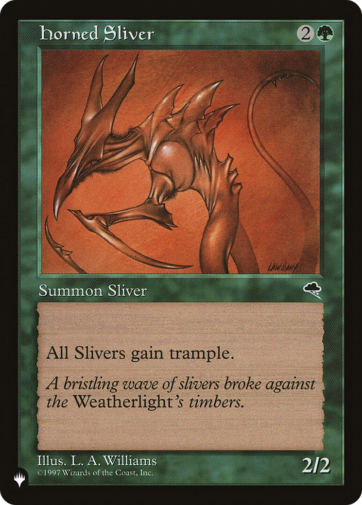 Horned Sliver [The List] | Dragon's Lair Comics and Fantasy Houston TX