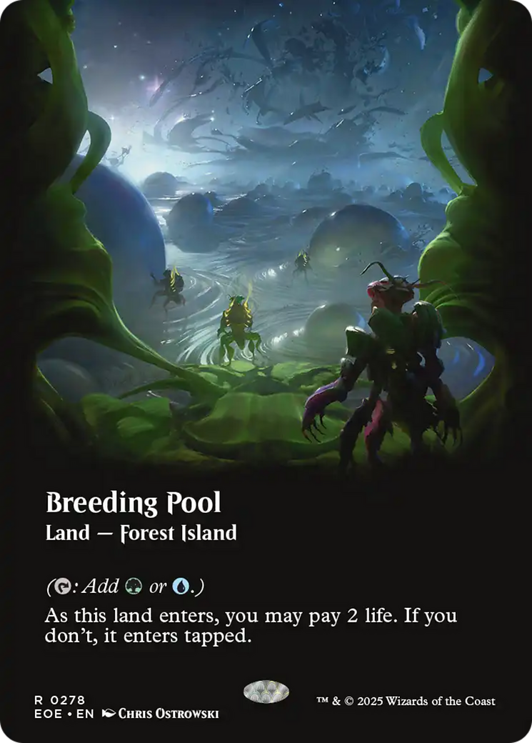 Breeding Pool (Borderless) [Edge of Eternities] | Dragon's Lair Comics and Fantasy Houston TX