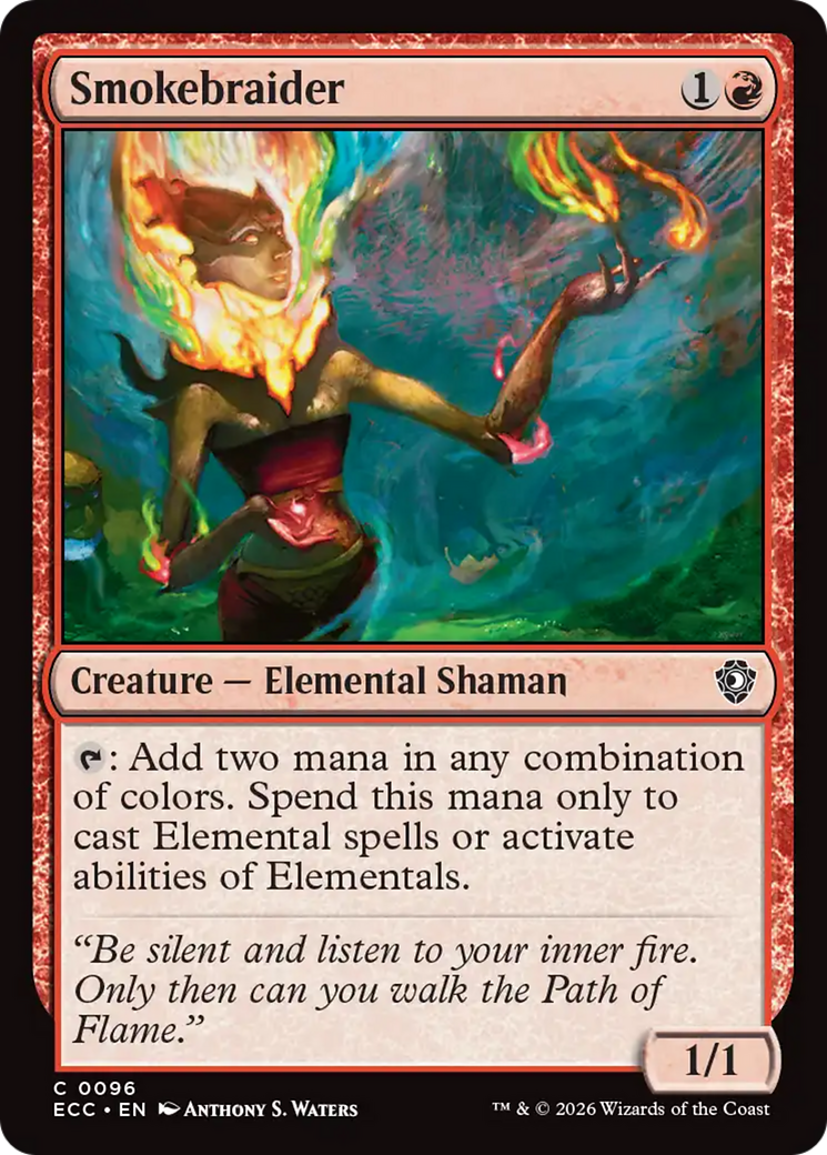 Smokebraider [Lorwyn Eclipsed Commander] | Odin's Place