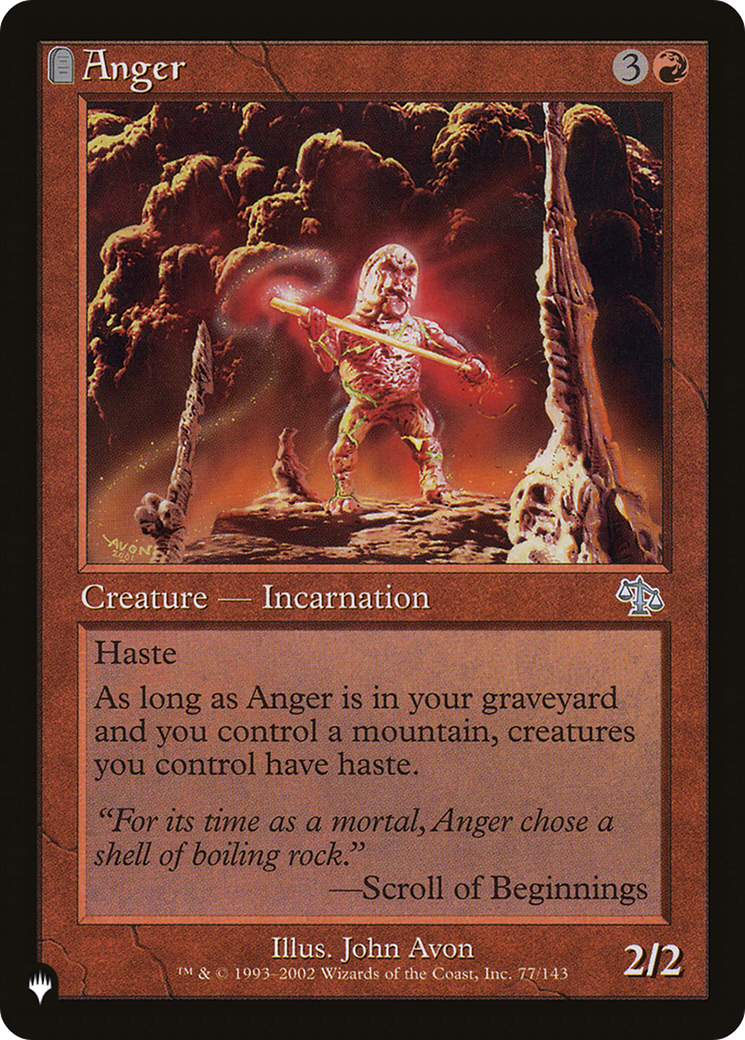 Anger (JUD) [The List] | Dragon's Lair Comics and Fantasy Houston TX