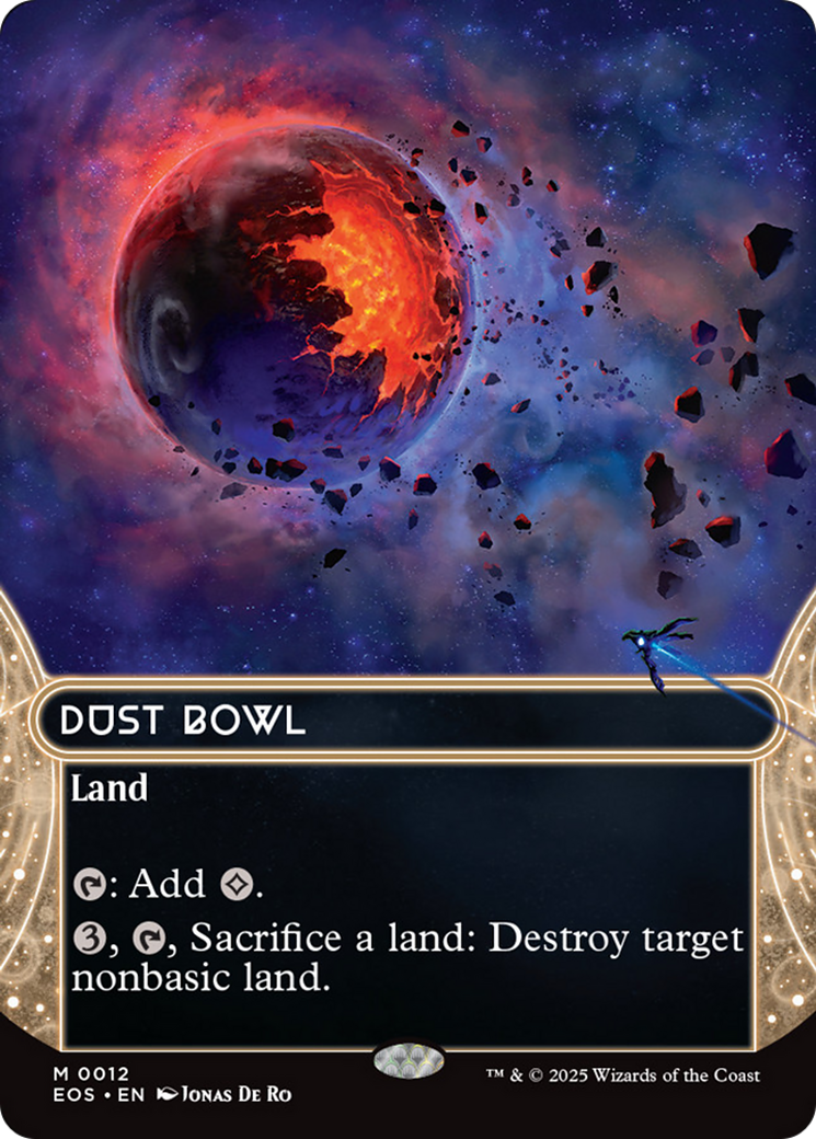 Dust Bowl (0012) (Borderless) [Edge of Eternities: Stellar Sights] | Dragon's Lair Comics and Fantasy Houston TX