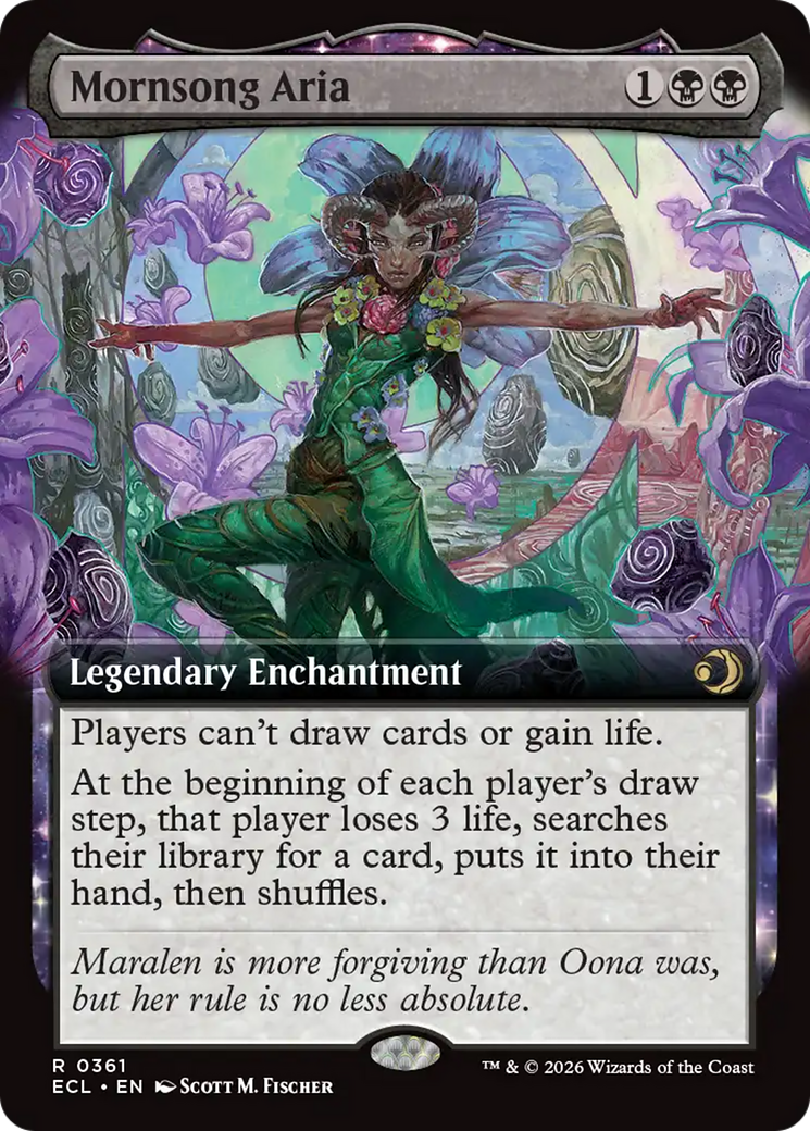 Mornsong Aria (Extended Art) [Lorwyn Eclipsed] | Odin's Place