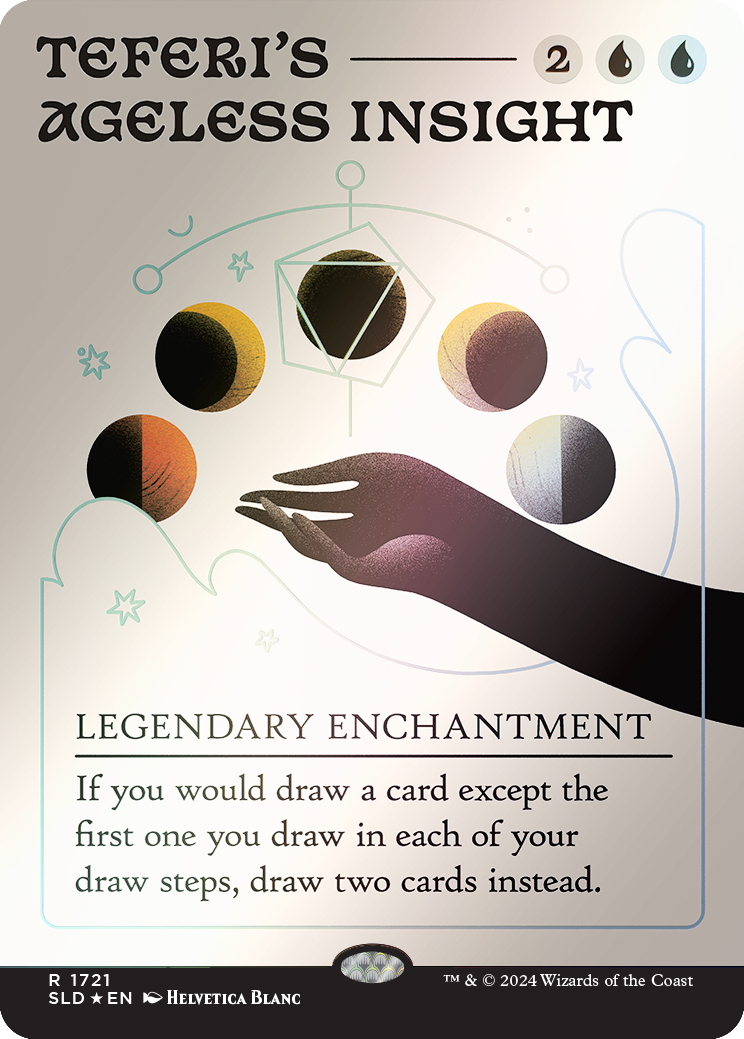 Teferi's Ageless Insight (Rainbow Foil) [Secret Lair Drop Series] | Dragon's Lair Comics and Fantasy Houston TX