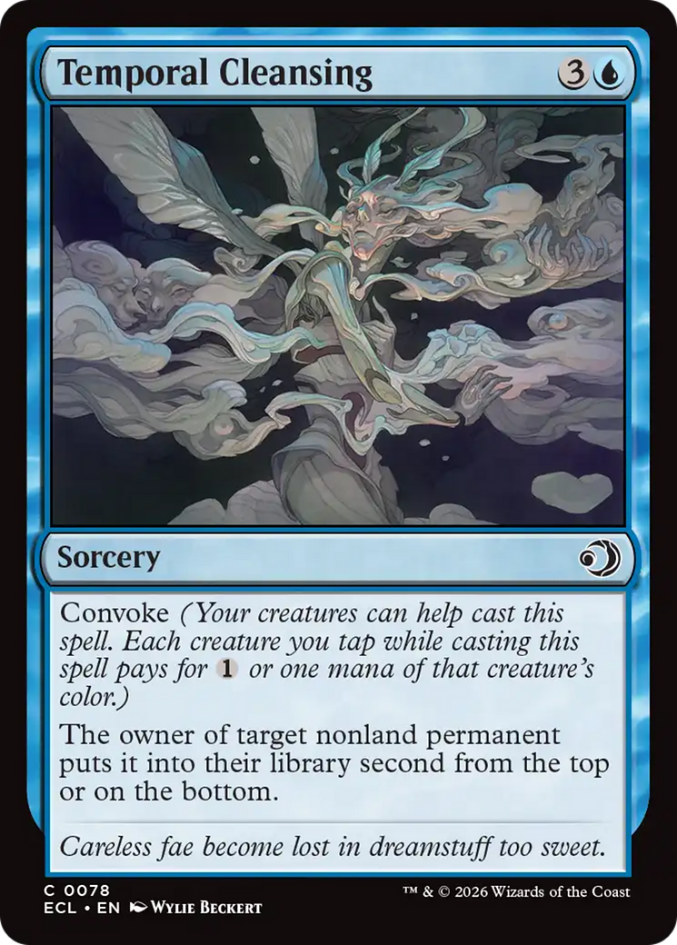 Temporal Cleansing [Lorwyn Eclipsed] | Odin's Place