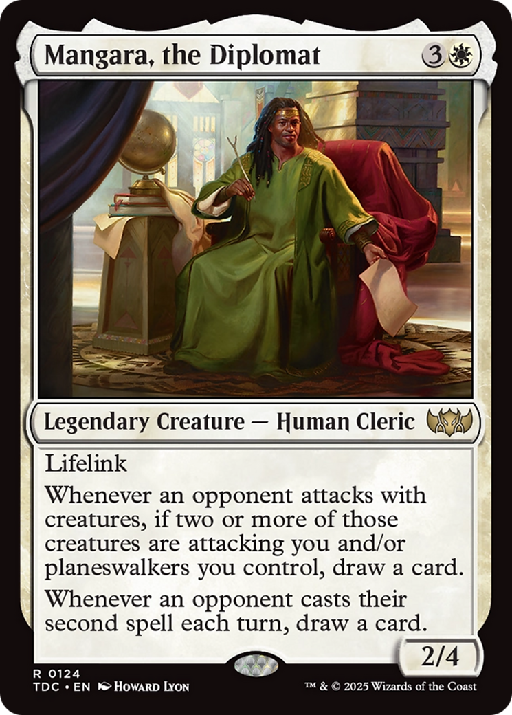Mangara, the Diplomat [Tarkir: Dragonstorm Commander] | Dragon's Lair Comics and Fantasy Houston TX